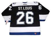 Martin St. Louis 2004 Tampa Bay Lightning NHL Throwback Home Jersey - BACK