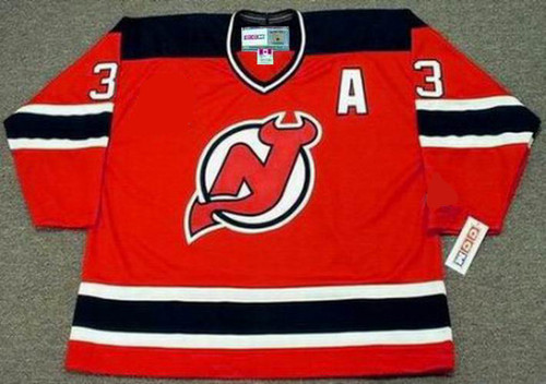 KEN DANEYKO New Jersey Devils 2003 Away CCM Throwback NHL Hockey Jersey - FRONT
