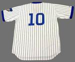 RON SANTO Chicago Cubs 1972 Majestic Cooperstown Home Baseball Jersey