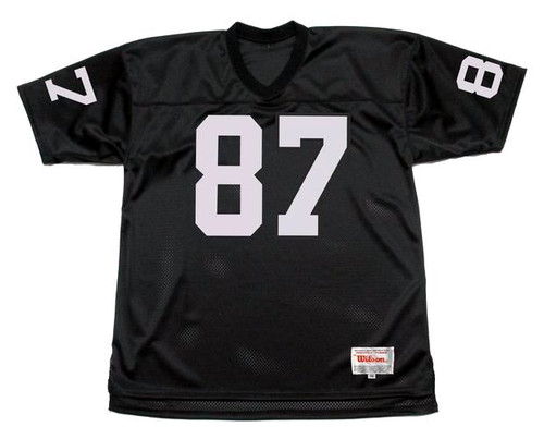 DAVE CASPER Oakland Raiders 1976 Throwback Home NFL Football Jersey - FRONT