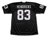 TED HENDRICKS Oakland Raiders 1976 Throwback Home NFL Football Jersey