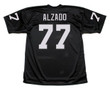 LYLE ALZADO Los Angeles Raiders 1983 Home Throwback NFL Football Jersey - BACK