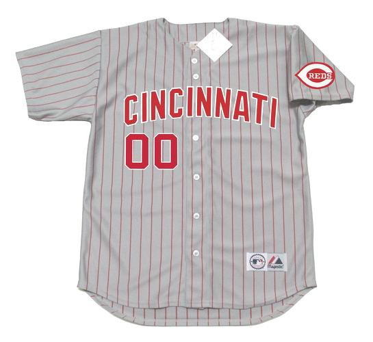 1990 S Cincinnati Reds Majestic Throwback Away Customized Mlb Baseball Jersey