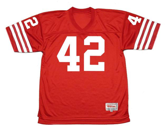 RONNIE LOTT San Francisco 49ers 1988 Throwback Home NFL Football Jersey