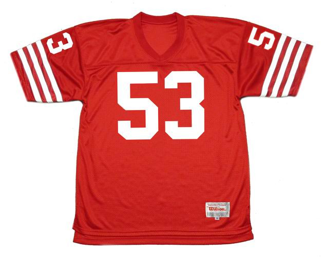 custom 49ers throwback jersey