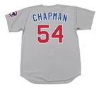 Aroldis Chapman 2016 Chicago Cubs Majestic MLB Throwback Away Jersey - BACK