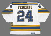 BERNIE FEDERKO St. Louis Blues 1978 CCM Vintage Throwback NHL Hockey Jersey
