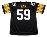 JACK HAM Pittsburgh Steelers 1979 Throwback Home NFL Football Jersey