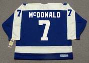 LANNY McDONALD Toronto Maple Leafs 1978 Away CCM Vintage Throwback Jersey - BACK