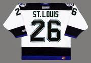 Martin St. Louis 2004 Tampa Bay Lightning NHL Throwback Away Jersey - BACK