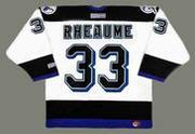 Manon Rheaume 1992 Tampa Bay Lightning NHL Throwback Home Jersey - BACK