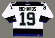 Brad Richards 2004 Tampa Bay Lightning NHL Throwback Away Jersey - BACK