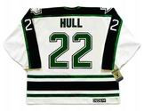 Brett Hull 1998 Dallas Stars CCM Home NHL Throwback Hockey Jersey - BACK