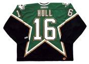 Brett Hull 2000 Dallas Stars CCM Away NHL Throwback Hockey Jersey - BACK