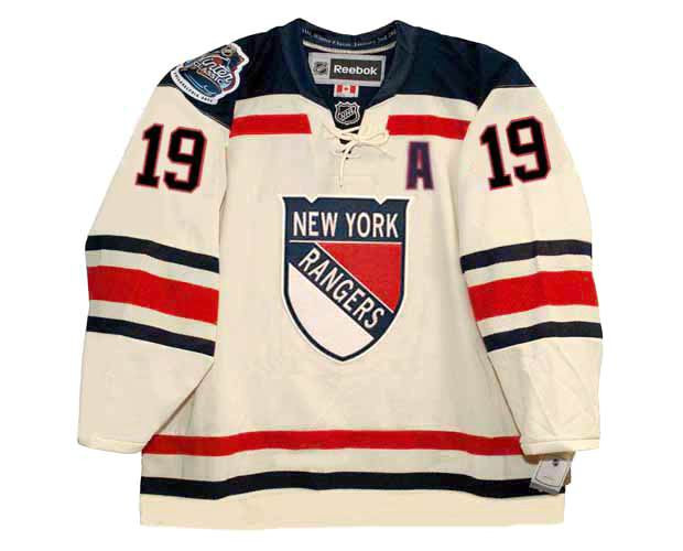 Tilståelse Løft dig op tand Brad Richards 2012 New York Rangers Winter Classic Reebok Hockey Jersey