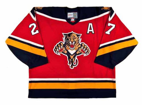 1996 Away CCM Throwback SCOTT MELLANBY  Vintage Panthers Jersey - FRONT