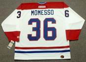 SERGIO MOMESSO Montreal Canadiens 1986 CCM Throwback Home NHL Jersey