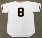 ANDY ETCHEBARREN Baltimore Orioles 1965 Majestic Cooperstown Home Baseball Jersey