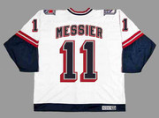 MARK MESSIER New York Rangers CCM Throwback Liberty NHL Hockey Jersey - BACK