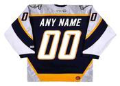 Personalized 2000's Nashville Predators NHL Custom Throwback Hockey Jersey - BACK