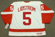 NICKLAS LIDSTROM Detroit Red Wings 2002 Home CCM Throwback Hockey Jersey - BACK