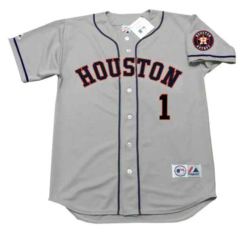 Carlos Correa Jersey - Houston Astros Away Majestic Throwback MLB