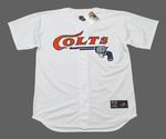 RUSTY STAUB Houston Colt .45's 1964 Home Majestic Baseball Throwback Jersey - FRONT