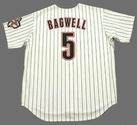 JEFF BAGWELL Houston Astros 2004 Home Majestic Baseball Throwback Jersey - BACK