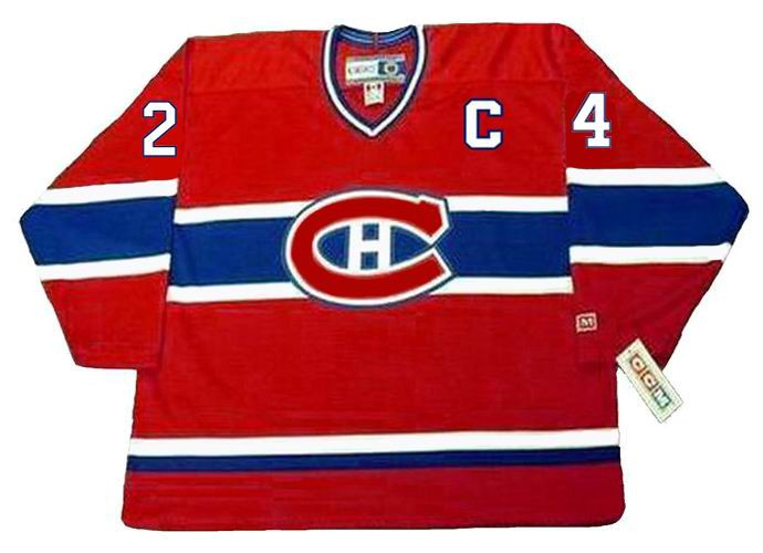 Chris Chelios 1990 Montreal Canadiens Away Throwback Nhl Hockey Jersey