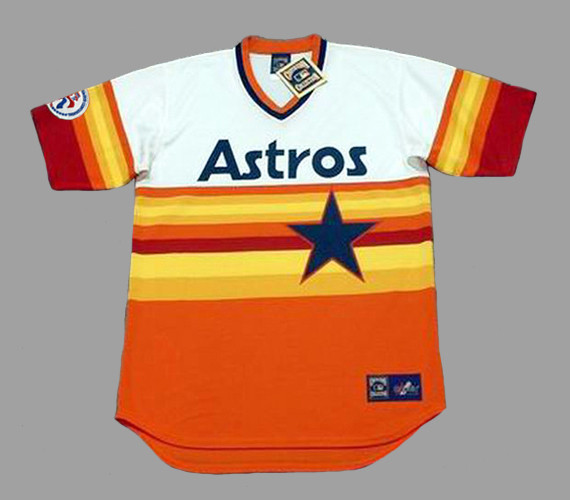 Houston Astros Home Throwback MLB Jersey