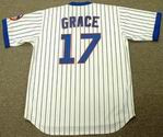 MARK GRACE Chicago Cubs 1989 Majestic Cooperstown Throwback Home Jersey