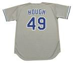 CHARLIE HOUGH Los Angeles Dodgers 1978 Away Majestic Baseball Throwback Jersey - BACK