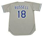 BILL RUSSELL Los Angeles Dodgers 1981 Away Majestic Baseball Throwback Jersey - BACK