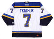 KEITH TKACHUK St. Louis Blues 2003 CCM Throwback Away NHL Hockey Jersey - Back