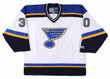 CHRIS OSGOOD St. Louis Blues 2003 CCM Throwback Away NHL Hockey Jersey - Front