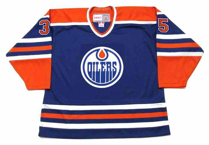 Andy Moog Jersey - 1985 Edmonton Oilers 