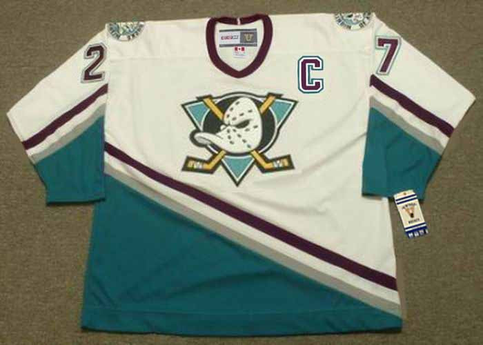throwback mighty ducks jersey