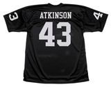 GEORGE ATKINSON Oakland Raiders 1970 Throwback Home NFL Football Jersey - BACK