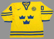 ELIAS PETTERSSON Team Sweden Nike Olympic Throwback Hockey Jersey - FRONT