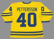 ELIAS PETTERSSON Team Sweden Nike Olympic Throwback Hockey Jersey - BACK