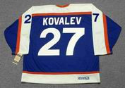 ALEX KOVALEV New York Rangers 2003 CCM Vintage Throwback NHL Hockey Jersey - BACK