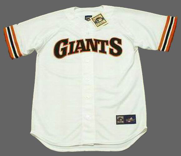 WILLIE MAYS San Francisco Giants 1980's Majestic Home Throwback Jersey