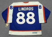 ERIC LINDROS New York Rangers 2003 CCM Vintage Throwback NHL Hockey Jersey - BACK