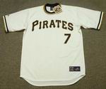 BOB ROBERTSON Pittsburgh Pirates 1971 Home Majestic Baseball Throwback Jersey - FRONT