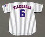 BRAD WILKERSON 2002 Home Majestic Expos Baseball Jersey - BACK