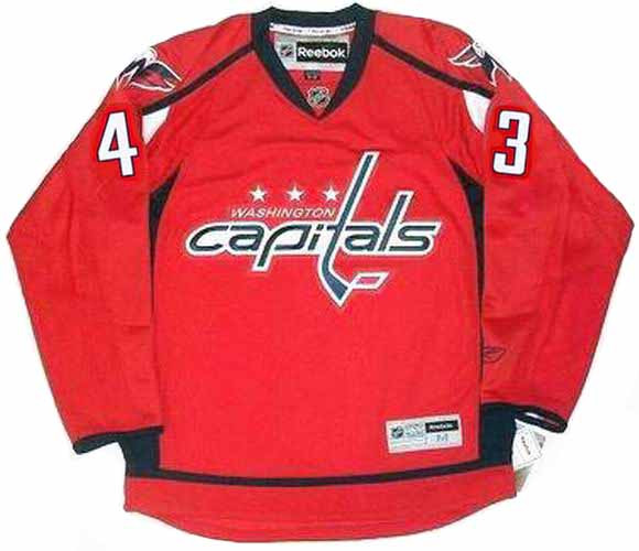 TOM WILSON | Washington Capitals 2014 REEBOK Throwback Home NHL Hockey Jersey