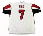 MICHAEL VICK Atlanta Falcons 2004 Away Reebok Authentic Throwback NFL Jersey  - BACK