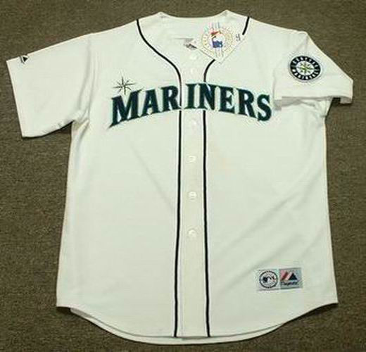 RICKEY HENDERSON | Seattle Mariners 2000 Home Majestic Throwback ...