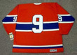 MAURICE RICHARD Montreal Canadiens 1959 CCM NHL Throwback Hockey Jersey - BACK