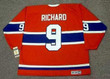 MAURICE RICHARD Montreal Canadiens 1959 CCM NHL Throwback Hockey Jersey - BACK